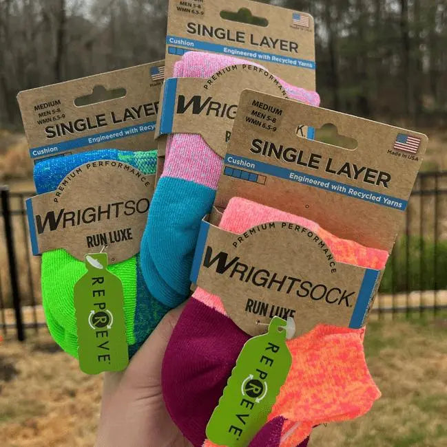 Numerous sock material types