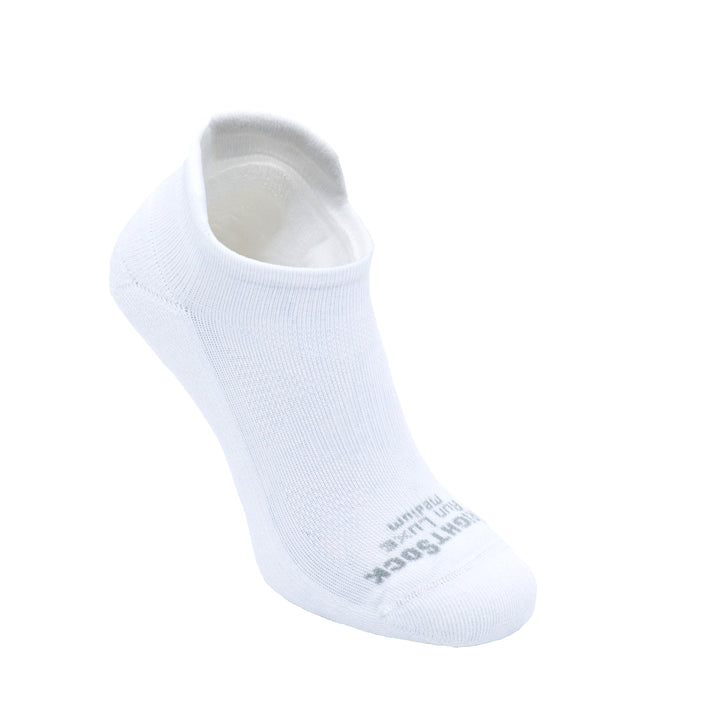 Run Luxe, Single Layer, Tab, White.