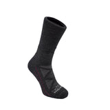 Merino Trail, Crew length, Grey White.