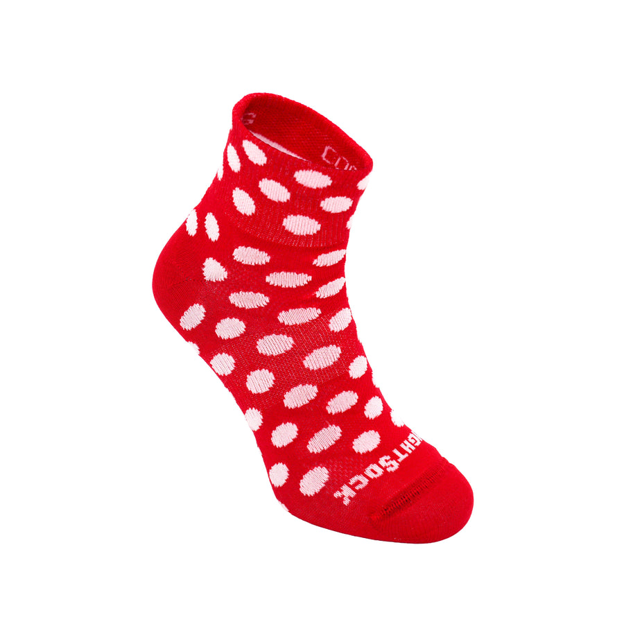 CoolMesh II Red with White Polka Dots.