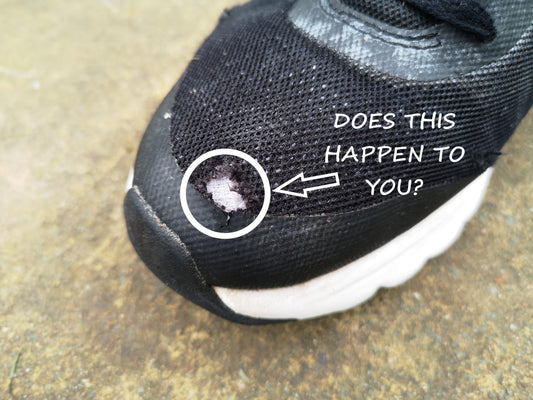 Trainer Armour Big Toe Hole Preventer Trainer Armour