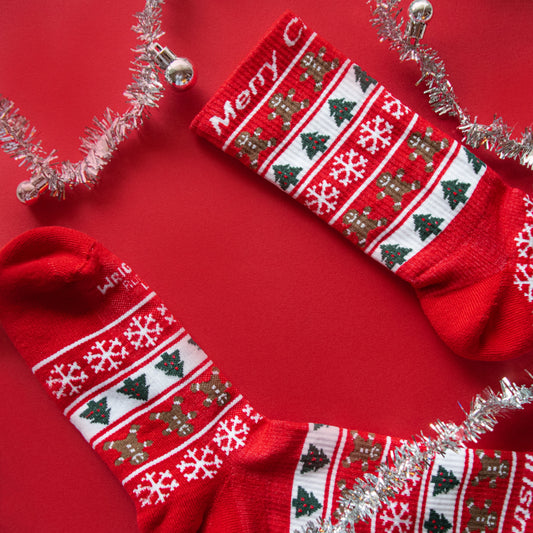christmas anti-chafing socks