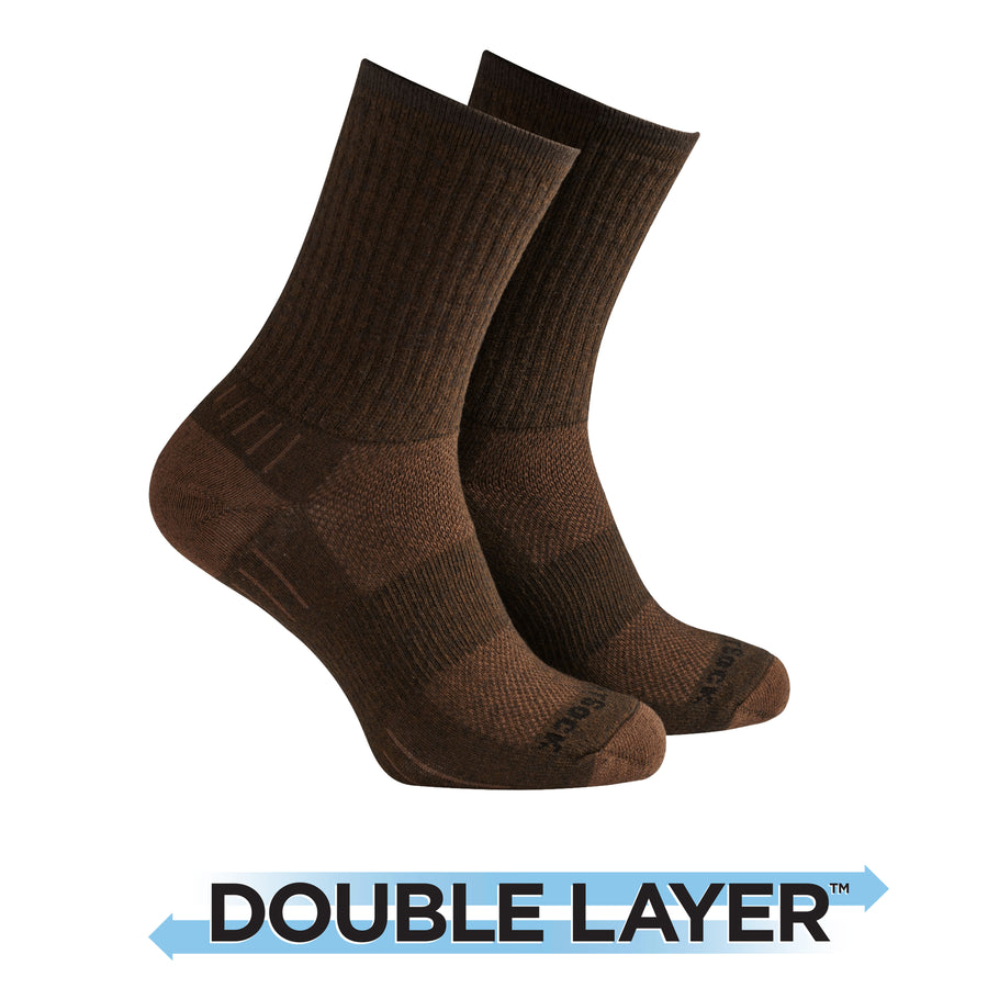 Hike Crew anti-blister socks, brown