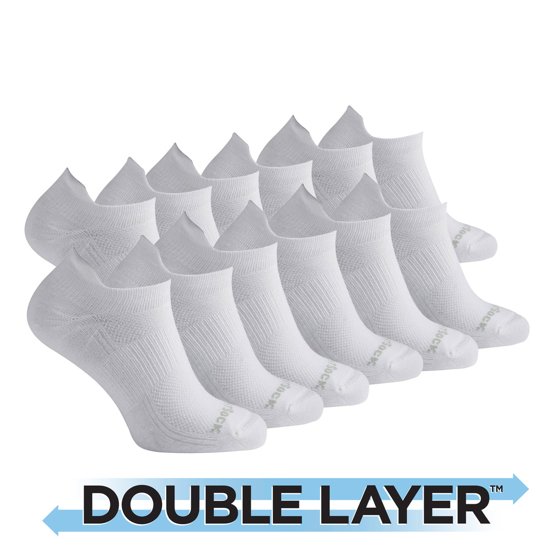 Coolmesh 6 pack white socks